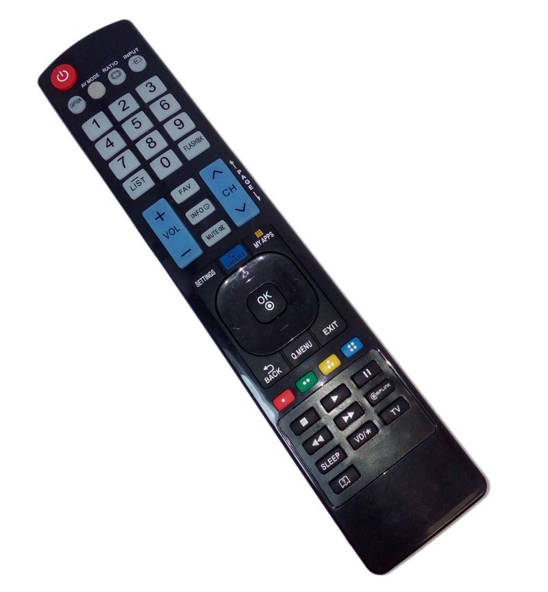 JustFine Replaced Remote Control Compatible for LG 47LN5600 47LN5790 55LN5600-UI 55LN5750 60LN5710UB 60LN6150-UB Smart TV - Image 1